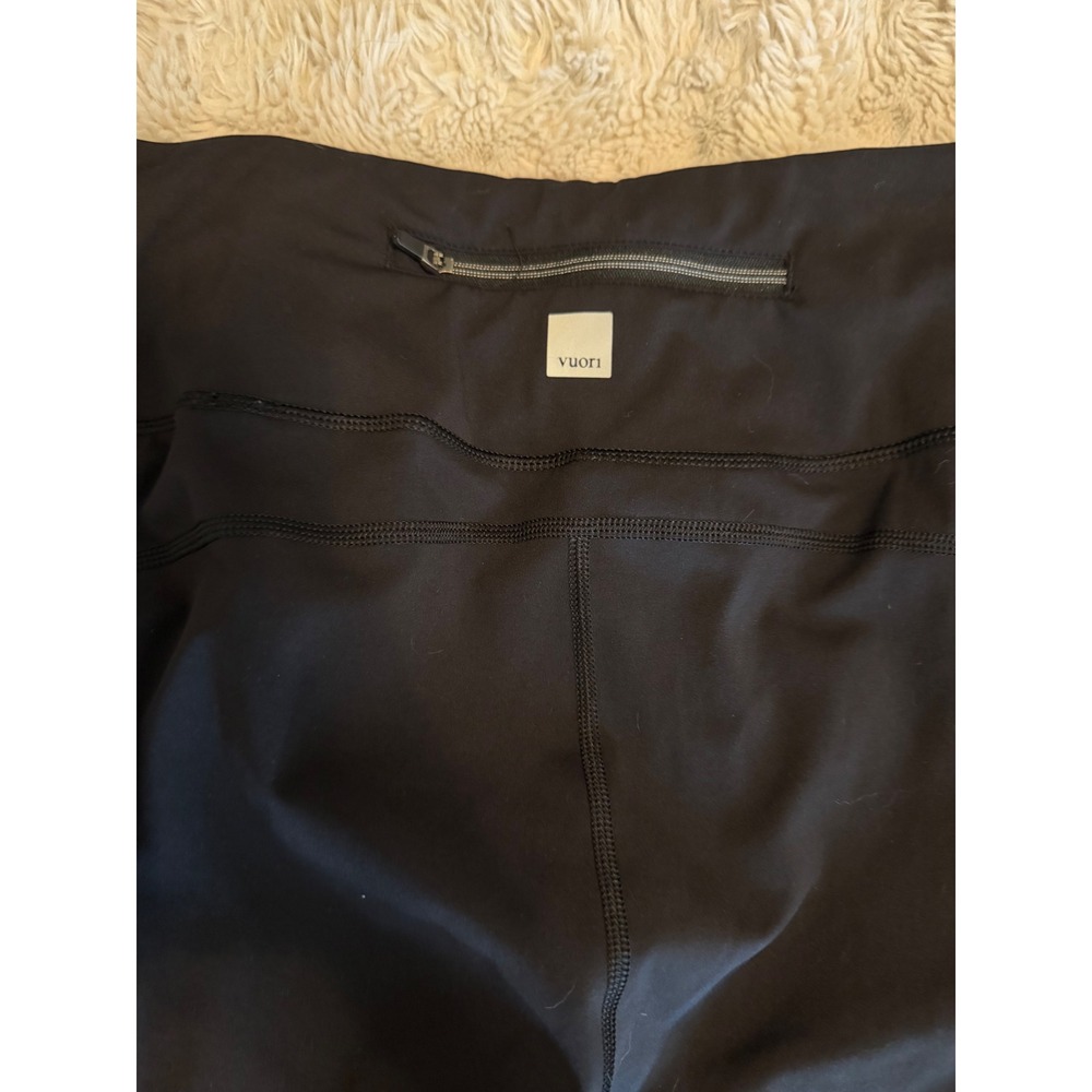 Vuori The Rise The Shine Black Leggings Womens XL High Rise Pocket VW329 - Picture 6 of 6